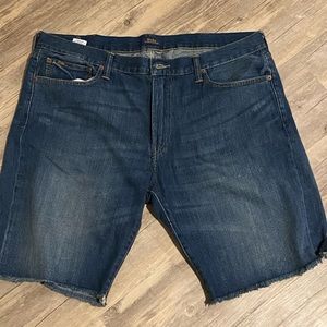 Polo Ralph Lauren Denim Jeans Shorts The Classic Fit Rigid Cut-off Size 38